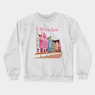 Wrocław travel Crewneck Sweatshirt